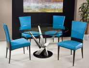 Elite Crystal Dining, Round Glass top